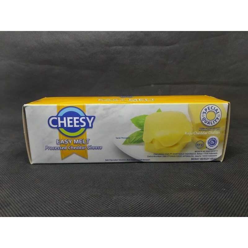 

Keju Cheesy Easy Melt Cheddar cheese 500gr