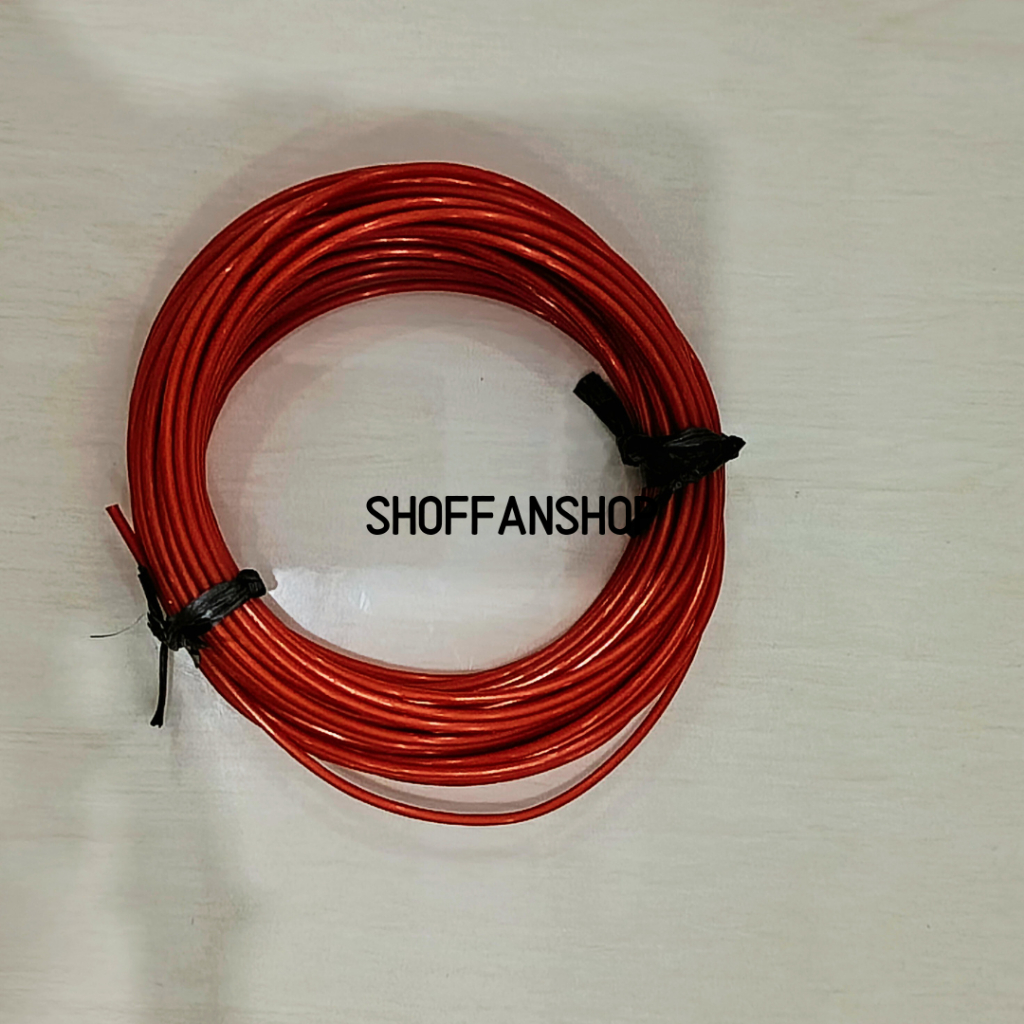 Satu Ikat 10meter Selang Sedotan  Sedotan Selang Kecil, Selang Minuman selang es infus kecil - Merah