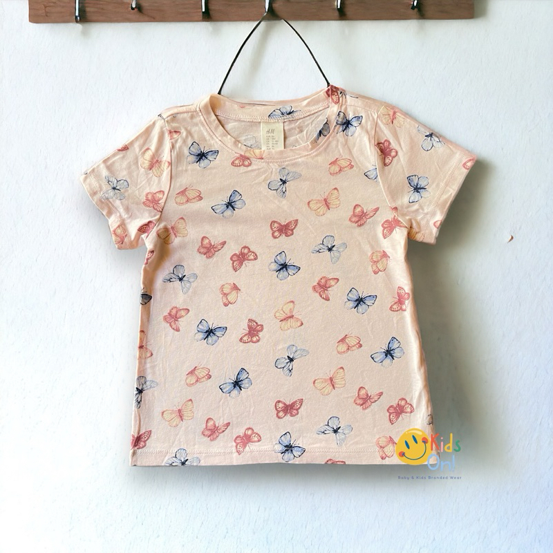 BUTTERFLY -  Kaos Anak Perempuan HM by Kids On