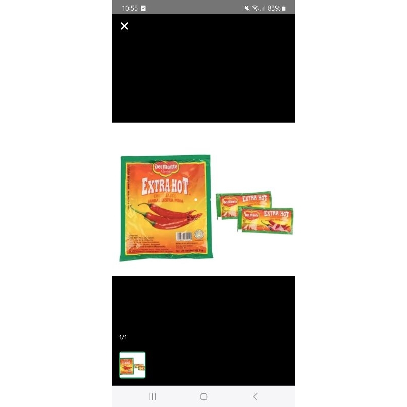 

Eceran Sambal Delmonte Del Monte sachet