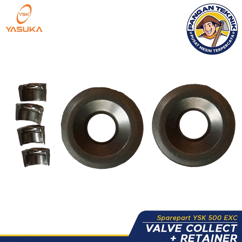 VALVE COLLECT & RETAINER YSK500EXC | SPAREPART YSK500EXC MESIN BENSIN