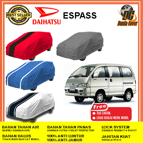Cover Mobil Daihatsu Daihatsu Espass Anti Air Waterproof Outdoor, Sarung Mobil Daihatsu Espass, Seli
