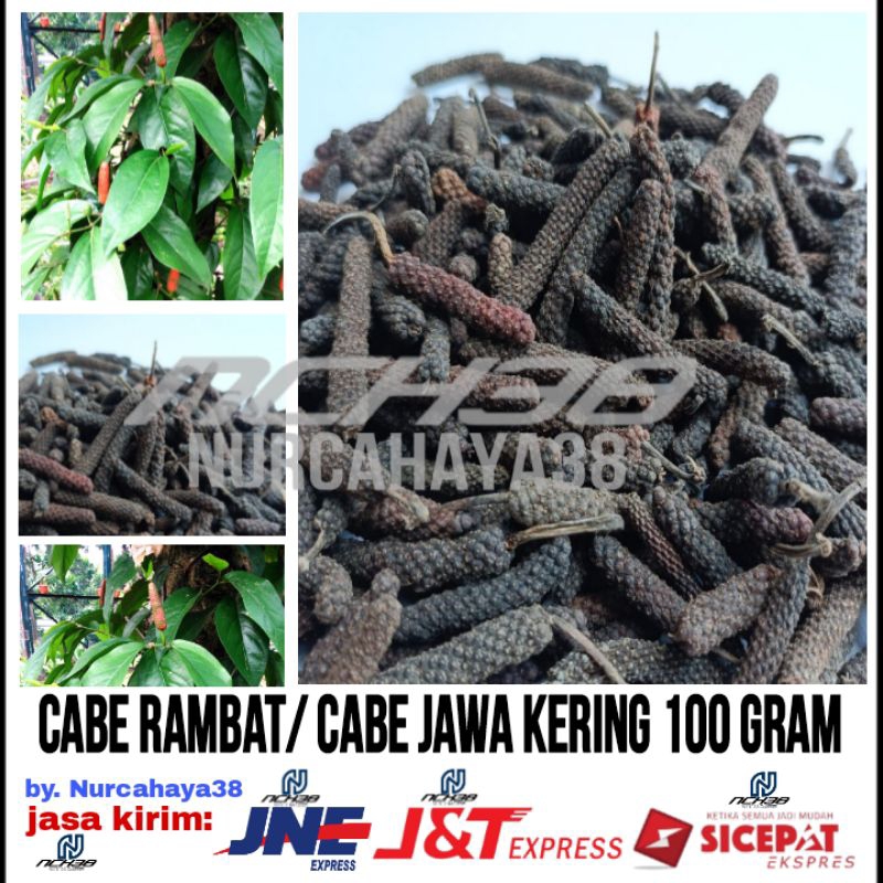 

Cabe Rambat 100gram | Cabe cabe Jawa kering Kualitas Super