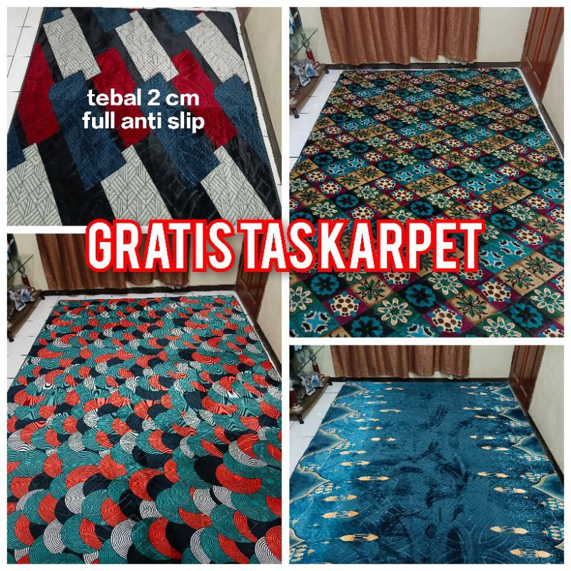 KARPET MALAYSIA UKURAN SUPER JUMBO 270x190