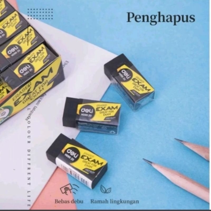 

Penghapus Pensil Exam Eraser Hitam-EH09920