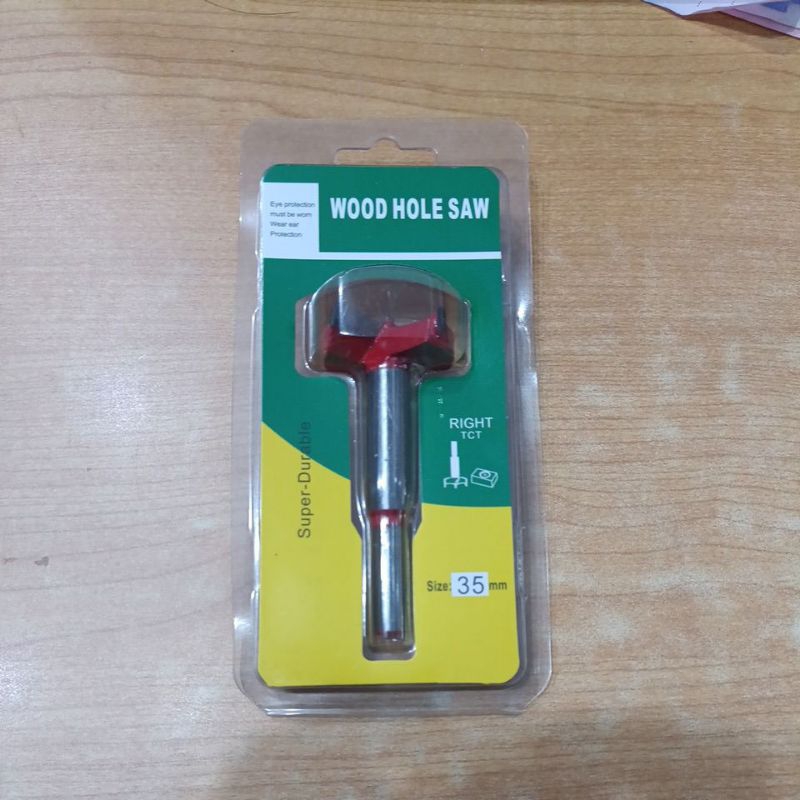 Mata Bor ENGSEL SENDOK TCT 35mm / TCT WOOD HOLE SAW Engsel Sendok 35mm