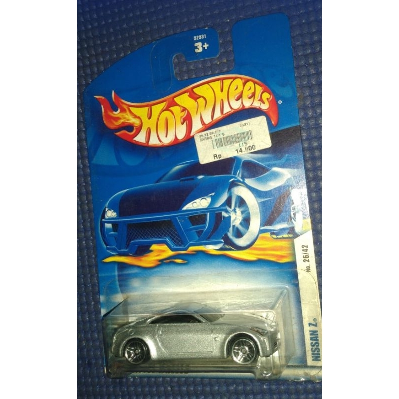 Hot Wheels Nissan Z Silver Tahun 2002