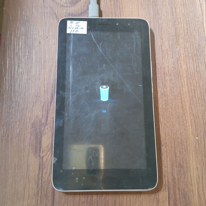 Mesin tab advan i7d LTE hidup minus lcd