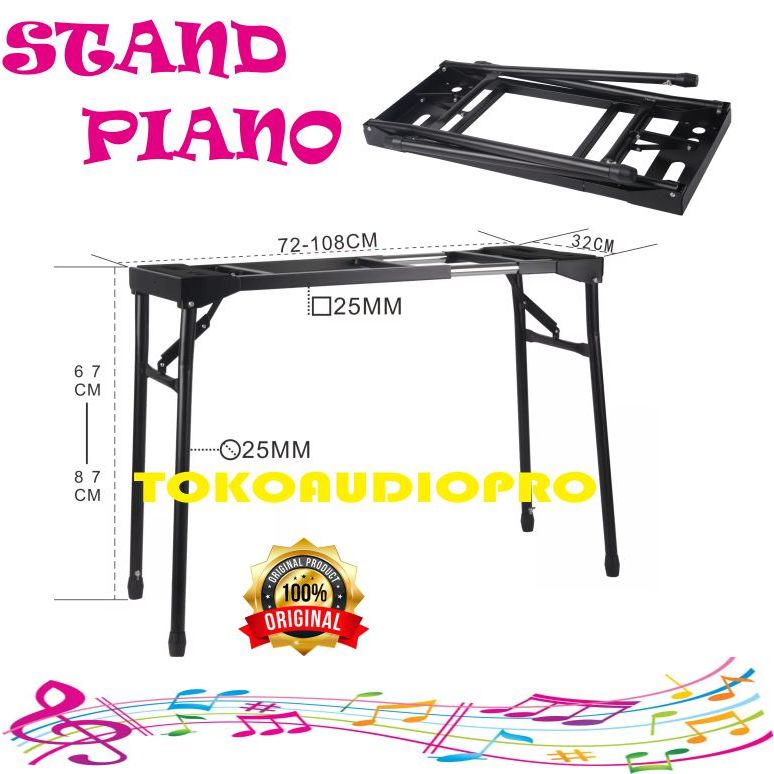 Stand Piano Stand keyboard Kaki Piano