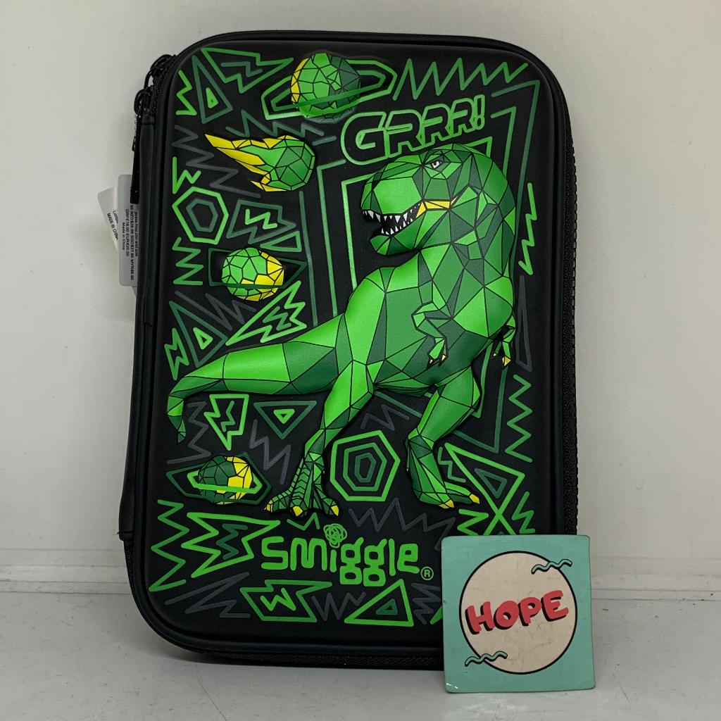 

Smiggle Kotak Pensil / Tempat Pensil Trex 3D Eva Waterproof Original