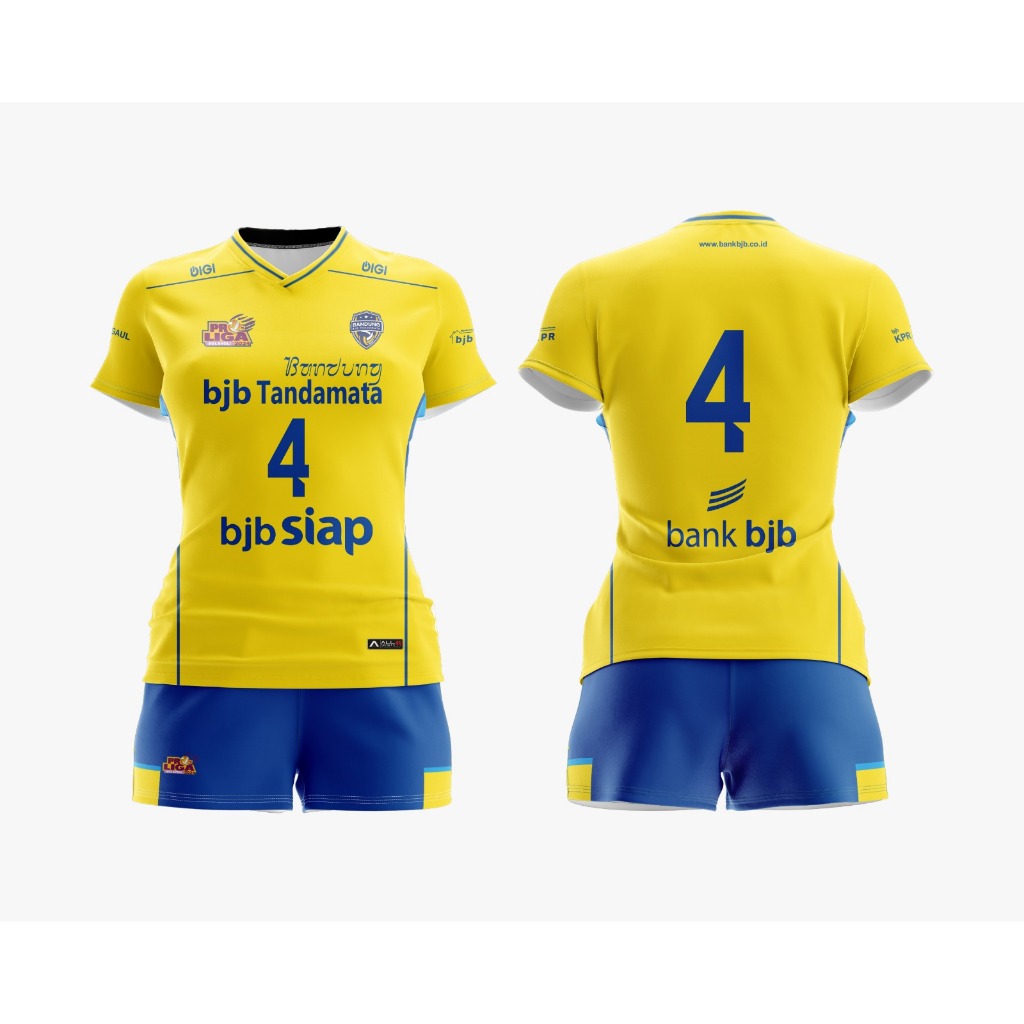 Jersey Voli Proliga Bandung BJB Tandamata
