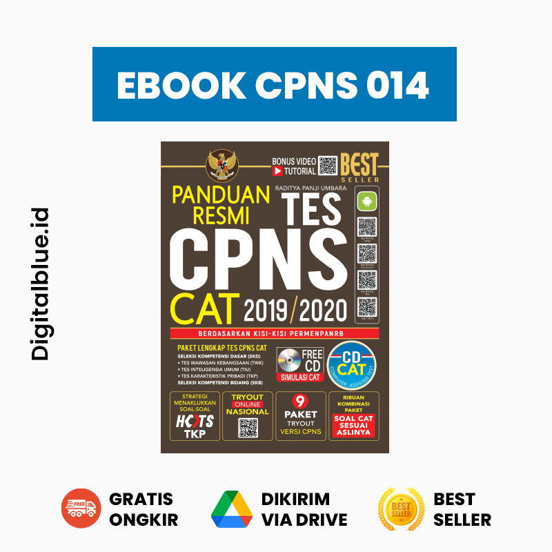 

[READY] PANDUAN RESMI PAKET LENGKAP TES CPNS CAT / KODE CPNS 014