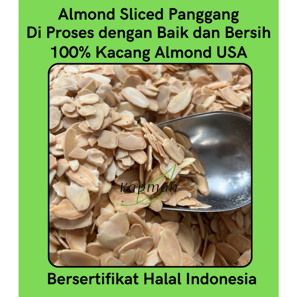 

Roasted Sliced - Almond Sliced Panggang 500Gram