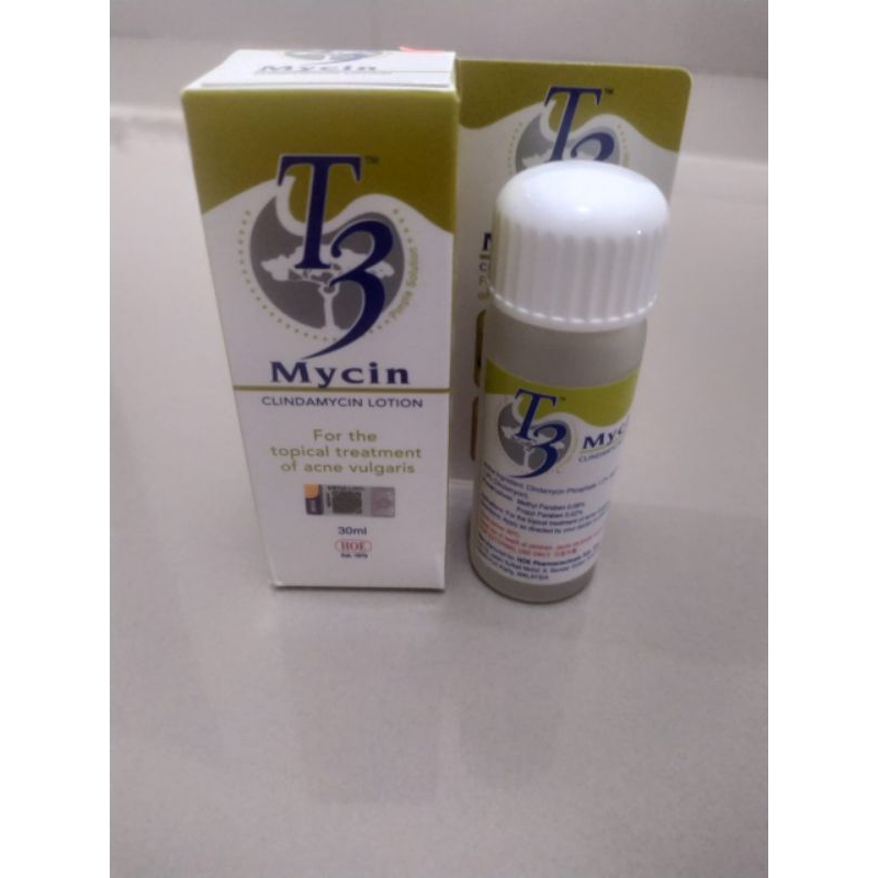 T3 Mycin Clindamycin Lotion
