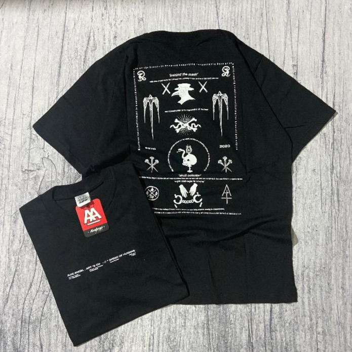 t-shirt streetwear black terbaru / kaos distro original pria wanita / baju atasan pria dan wanita le