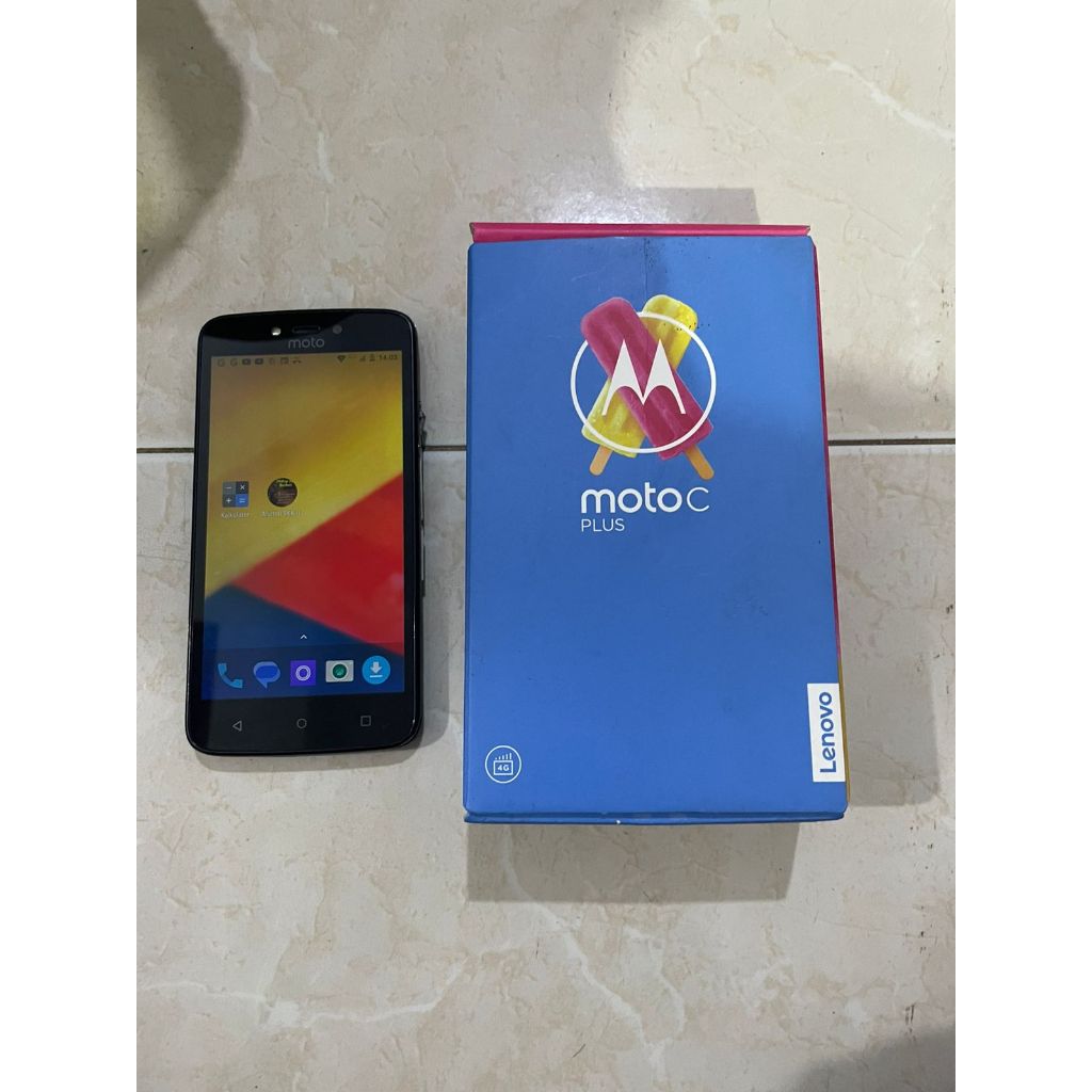 Handphone Motorola Moto C Plus Hp Moto C Plus Second Hadiah Ulang Tahun