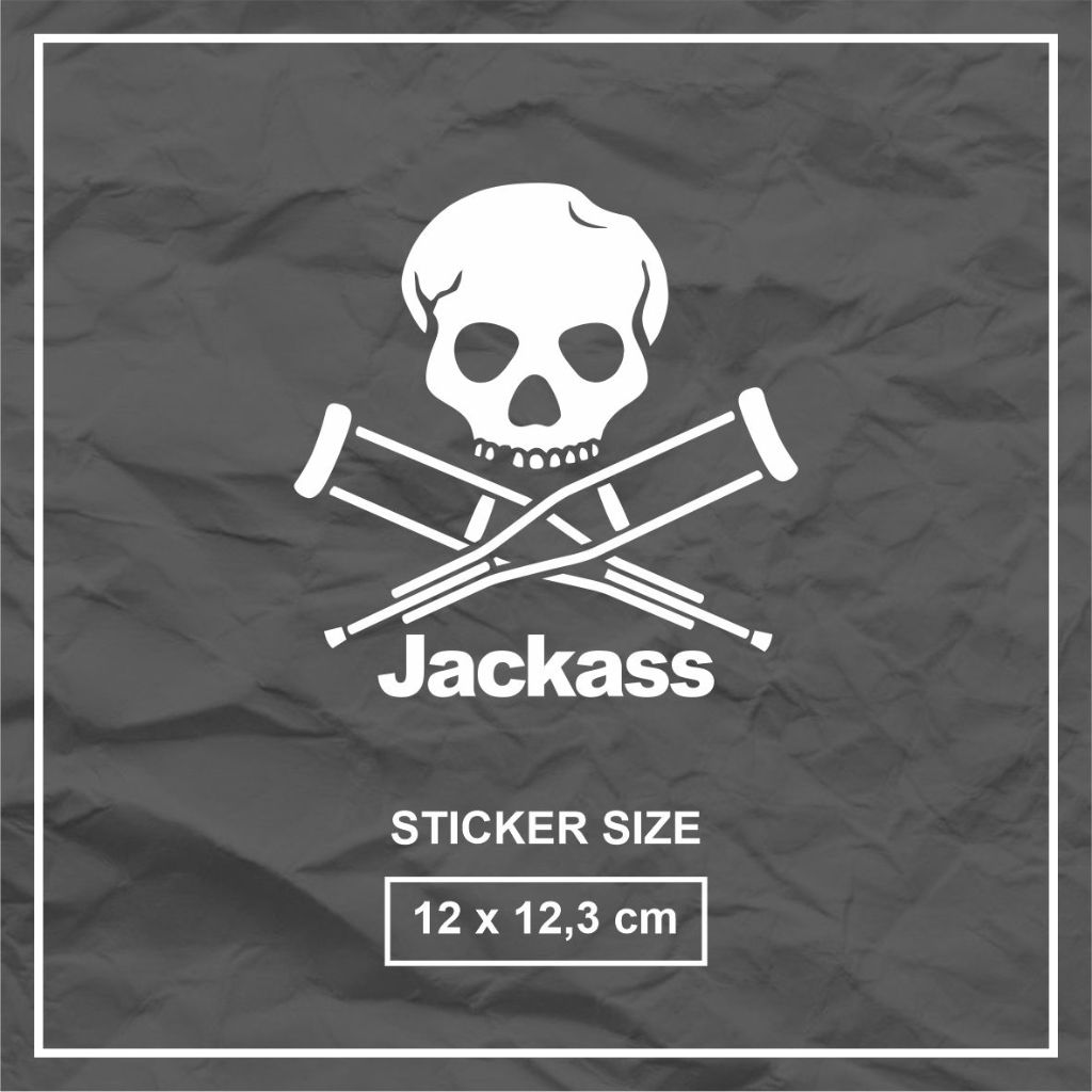 Cutting Sticker Jackass
