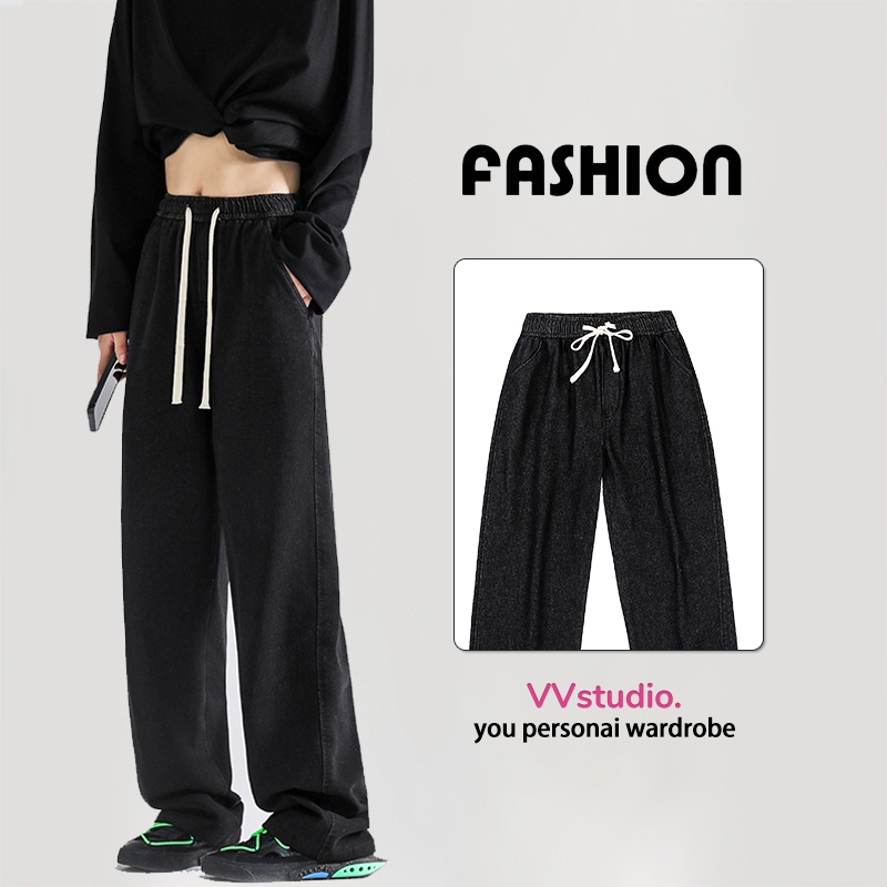 Celana jeans panjang wanita Celana jeans murah Celana jeans hitam wanita Kulot wanita jeans Celana w