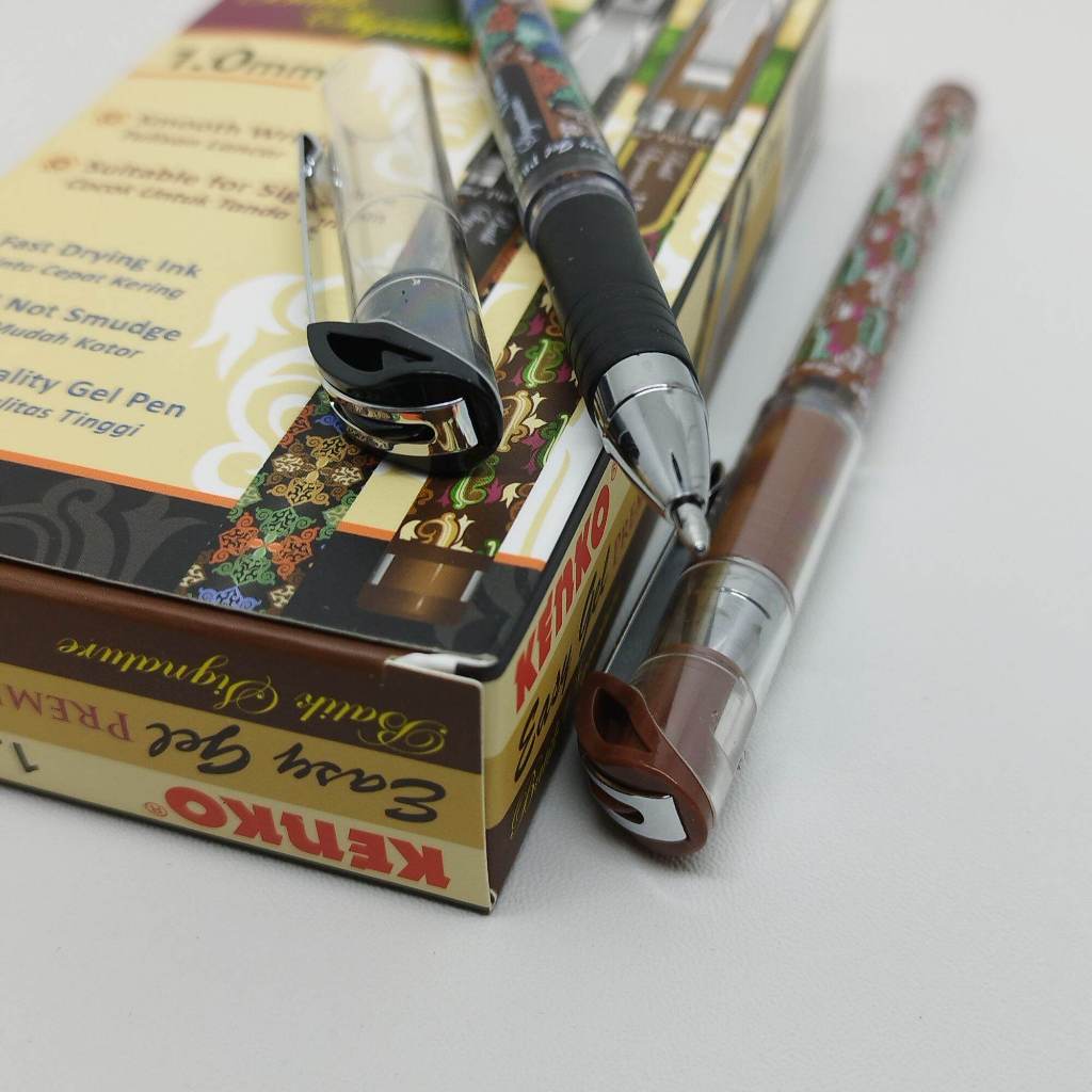 

Easy Gel Kenko Premium Batik Signature 1.0mm / (Per 12) Pulpen