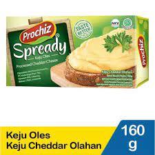 

KEJU OLES PROCHIZ SPREADY KEJU CHEDDAR OLAHAN BAHAN KUE BANDUNG MURAH