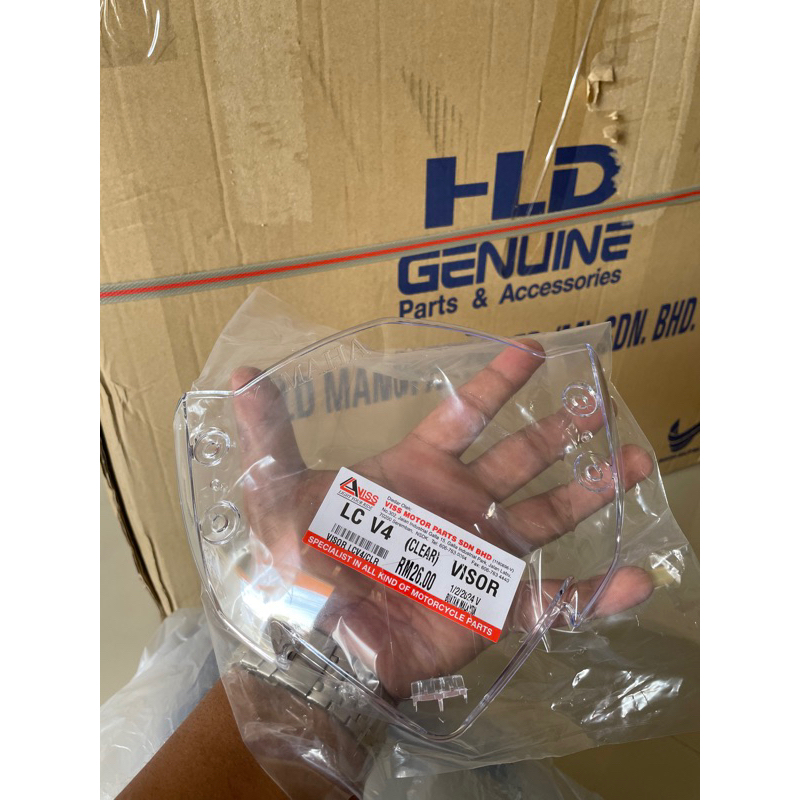 visor Lc135 malaysia visor clear brand viss asli import malaysia