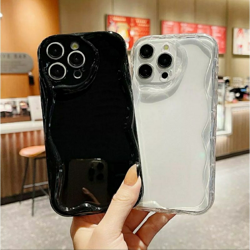Soft Case Melted Glossy - Xiaomi Redmi A1 Plus 5A 6 7 7A 8 8A 9A 9C 10A 10C 12C 13C Casing HP Gelombang Polos