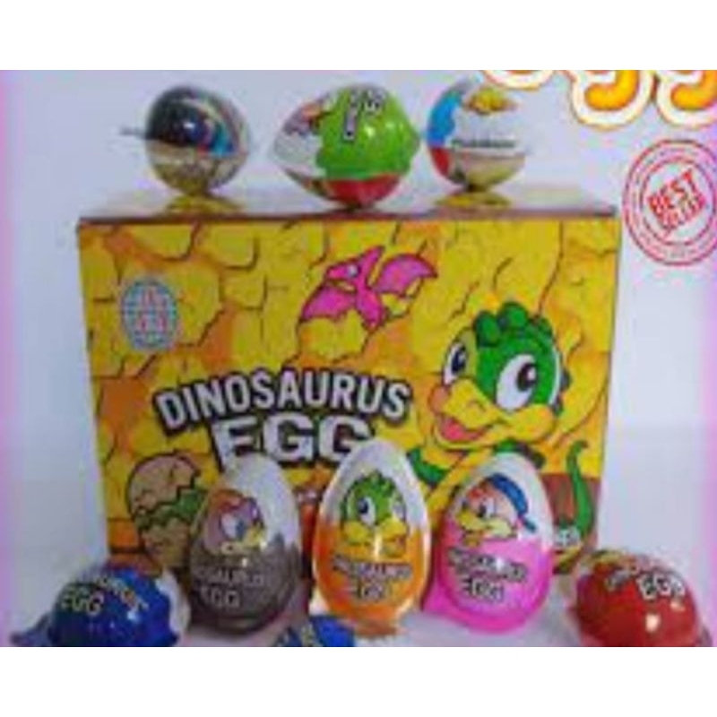 

Coklat Compound Telur Dinosaurus Egg berhadiah box isi 30 pcs