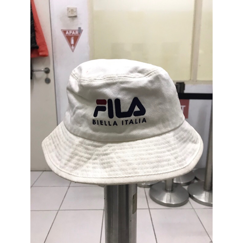 "PRELOVE" Topi Bucket Rimba Pria Wanita Fila Original