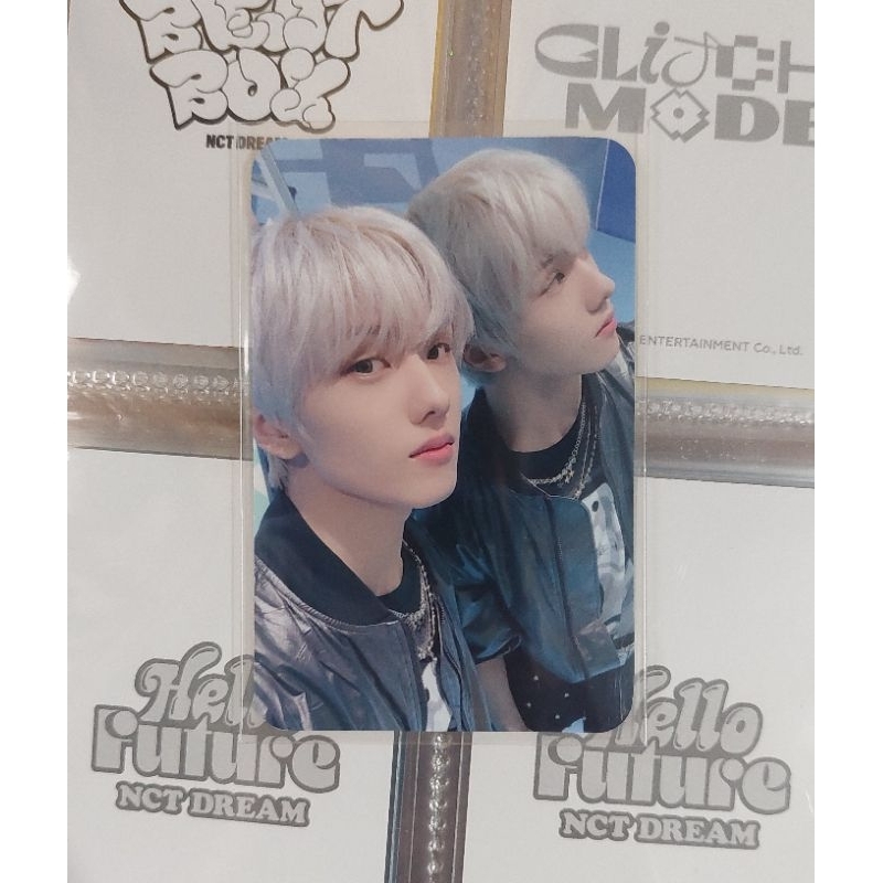(JNT/JNE ONLY) pc photocard nct dream jisung mumo beatbox digipack mirror