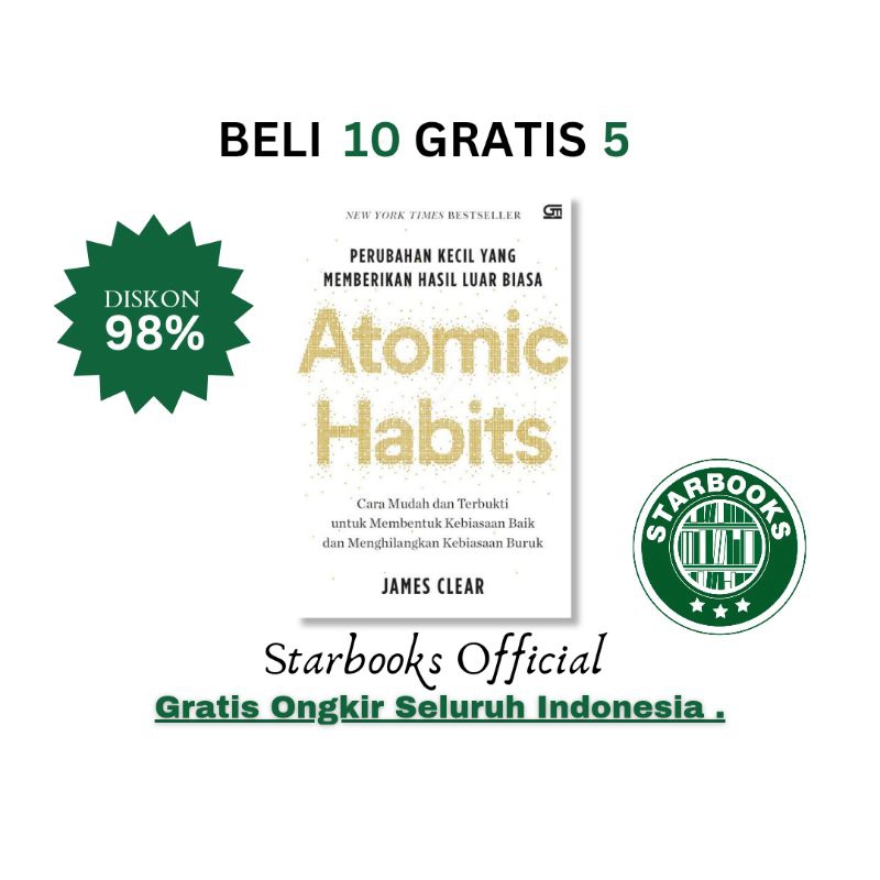 

ATOMIC HABITS PERUBAHAN KECIL YANG MEMBERIKAN HASIL LUAR BIASA