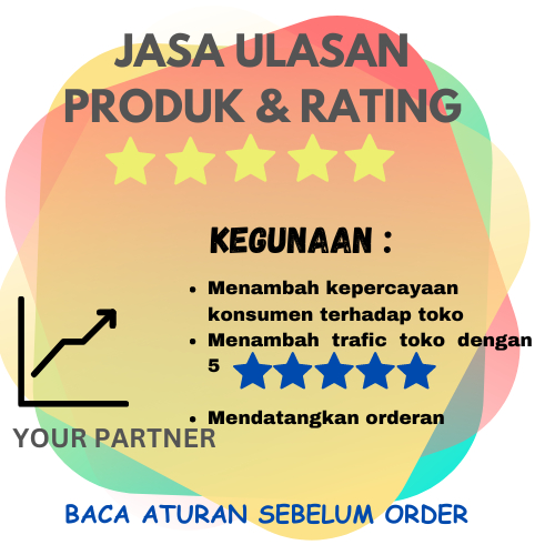 JASA REVIEW ULASAN PRODUK DAN RATING TOKO/ TRAFFIC TOKO/ TRAFFIC PRODUK