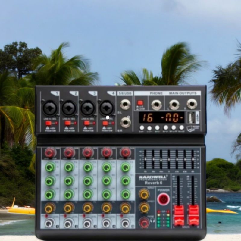 HARDWELL REVERB 6 Audio Mixer REVERB6