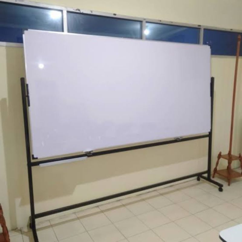 

Papan Tulis Whiteboard/ Whiteboard Standing 90 x 180 cm