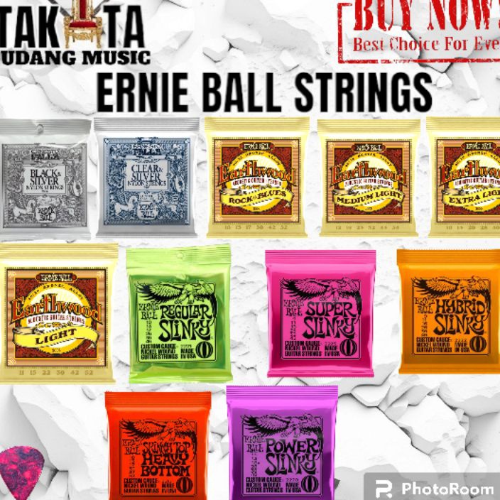 Terbaru 33 Senar Ernie Ball Acoustic Ernie Ball Electric Ernie Ball Nilon Classic Ernieball String B