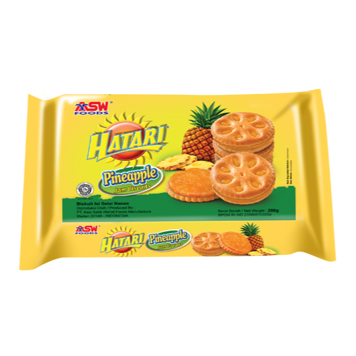 

Hatari Pineapple Jam BIscuits 225gr