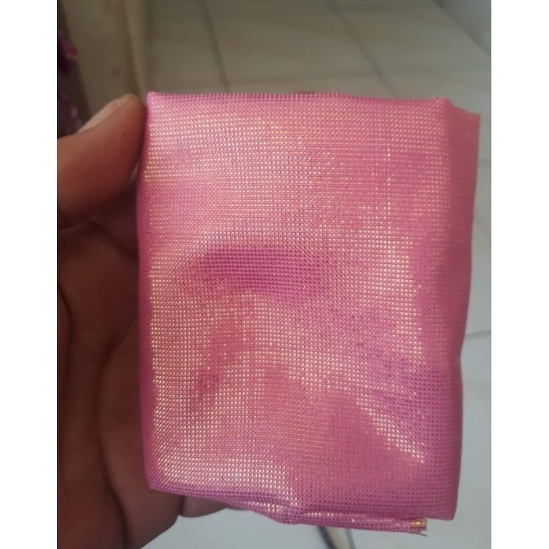 Kain Egi Polos serat gold & silver / Kain perut 50 cm x 50 cm / kain lurik / kain egi /kain bali