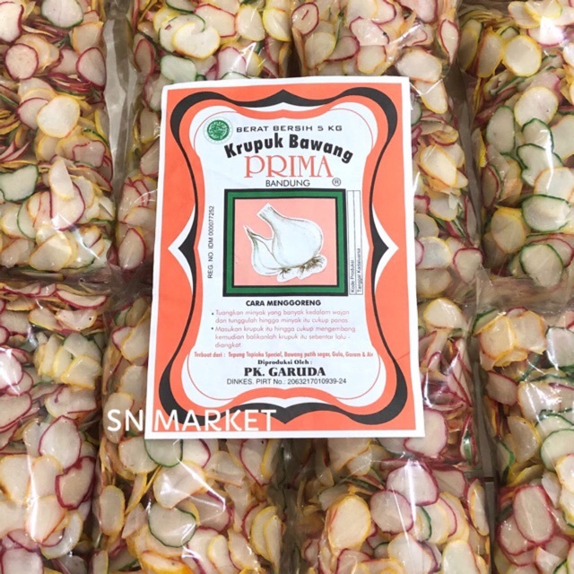 

Kerupuk Bawang Prima 250 gr