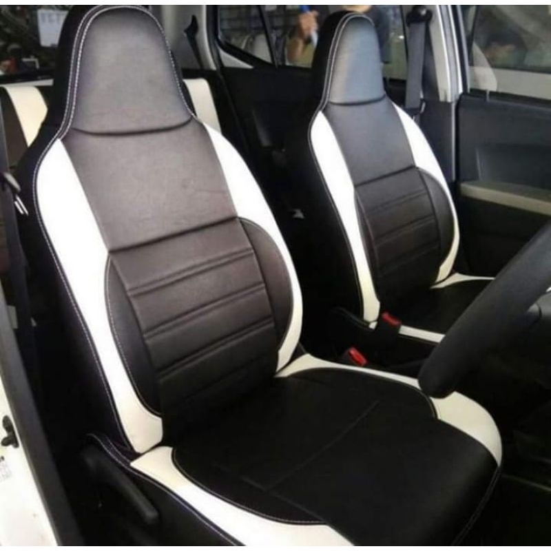 Sarung jok mobil agya dan ayla full seat jok depan belakang