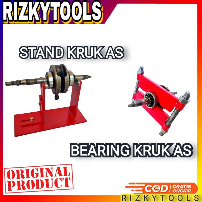 treker kruk as bearing lakher kruk as dudukan kruk as