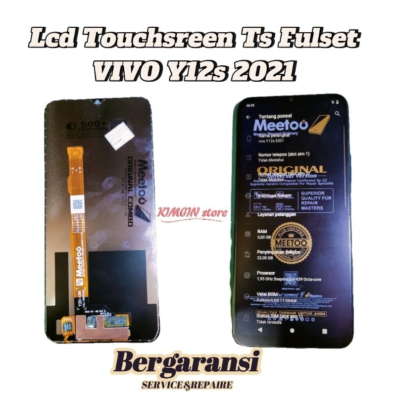 Lcd Touchsreen Ts Fulset Vivo Y12s 2021