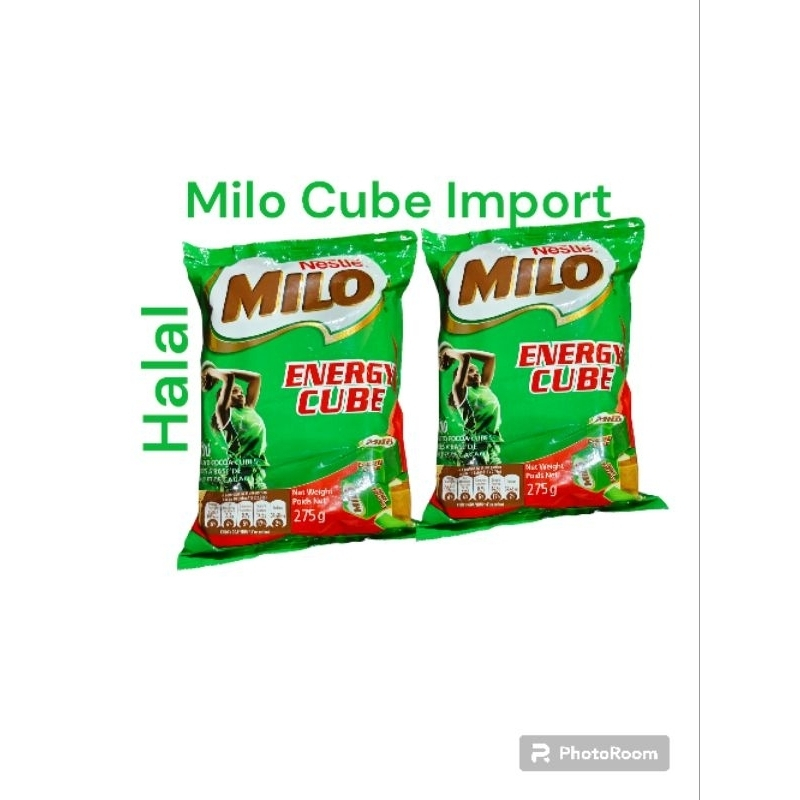 

Paket 2 Pack Milo Cube isi 200 pcs Original