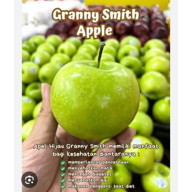 Apel import hijau granny Smith 400 grm usa