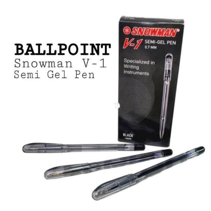 

Pulpen snowman isi 12 picis