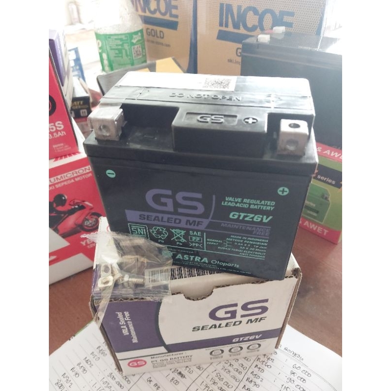 Aki Motor GS GTZ6V