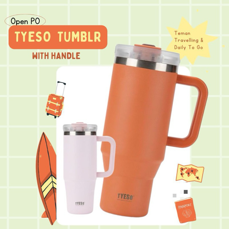 TYESO TUMBLER WITH HANDLE 900ml