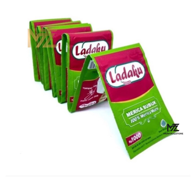 

Ladaku Merica Bubuk Sachet (3 Gram) - Ladaku Jual Satuan/ Jual per Renceng 1 Renceng 12 Sachet