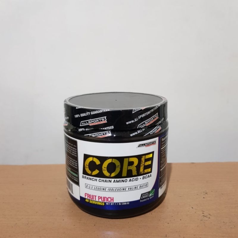 BCAA CORE ALLSPORT 40SERV/200GRAM