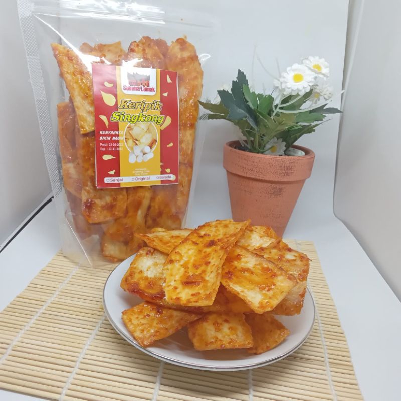 

keripik sanjay Sabanalamak premium 250 gr