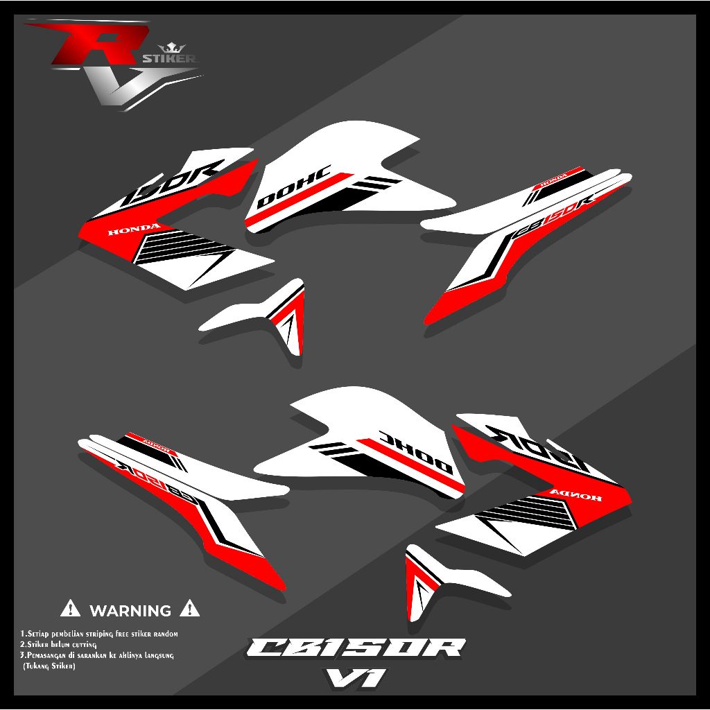 STRIPING CB150R OLD/STIKER VARIASI CB150R LAMA/STRIPING MOTOR CB150R