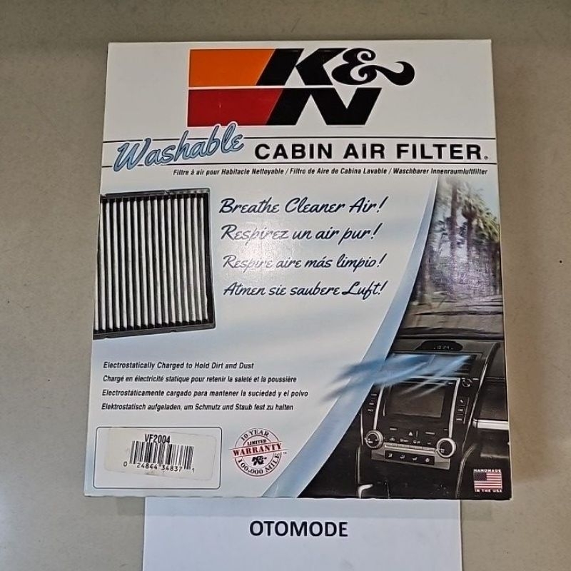 K&N KNN FILTER CABIN MITSUBISHI PAJERO, OUTLANDER. NISSAN NAVARA MURANO. ISUZU muX. ORIGINAL KNN
